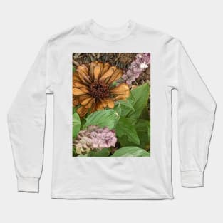 Greek basil and withered zinnia Long Sleeve T-Shirt